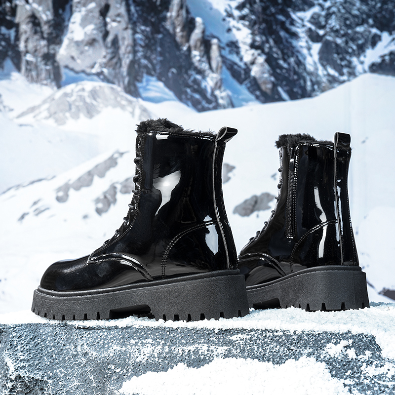 Men's warm plush high-top boot - đánh giá và giá Men'S Shoes For Work